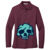 Ladies Silk Touch Long Sleeve Polo Thumbnail