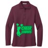 Ladies Silk Touch Long Sleeve Polo Thumbnail